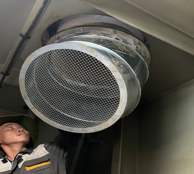 Reassemble after Renewal Ventilation Trunks