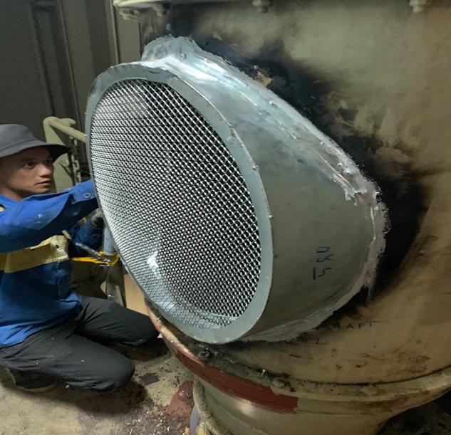 Renewal ventilation trunks at all ports and anchorages in Vietnam